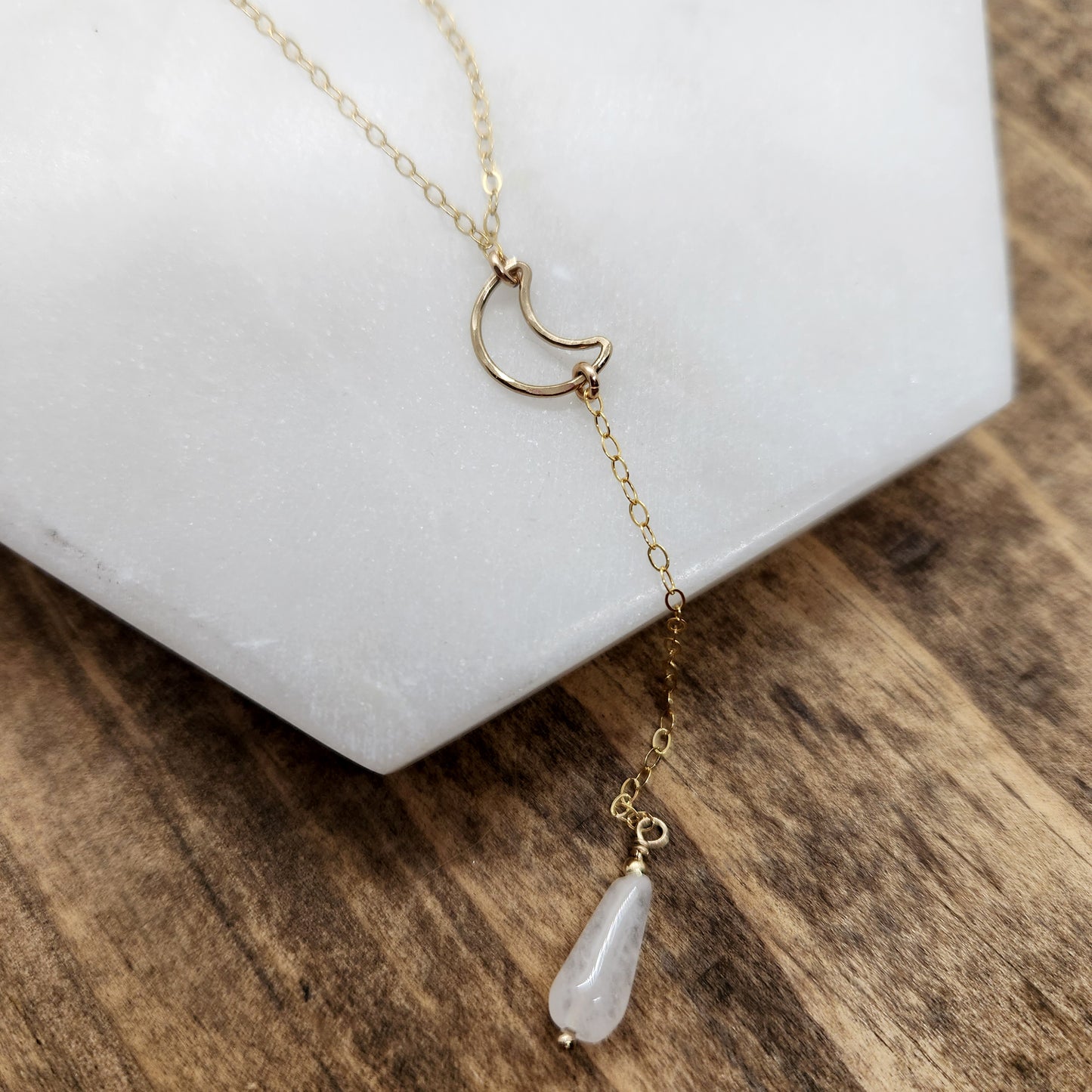 Moon Drop Necklace image 3