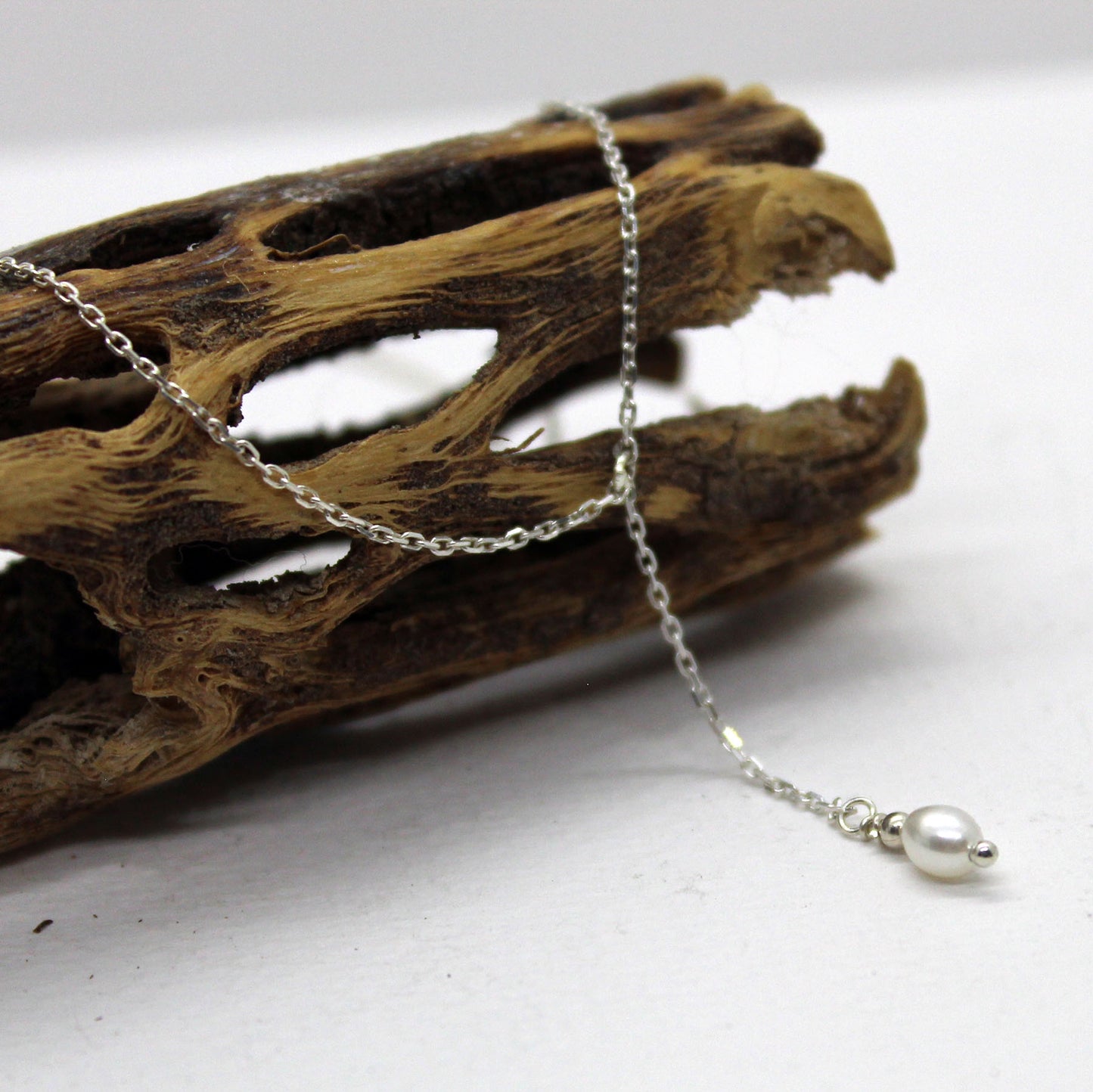 Pearl Droplet Necklace image 2