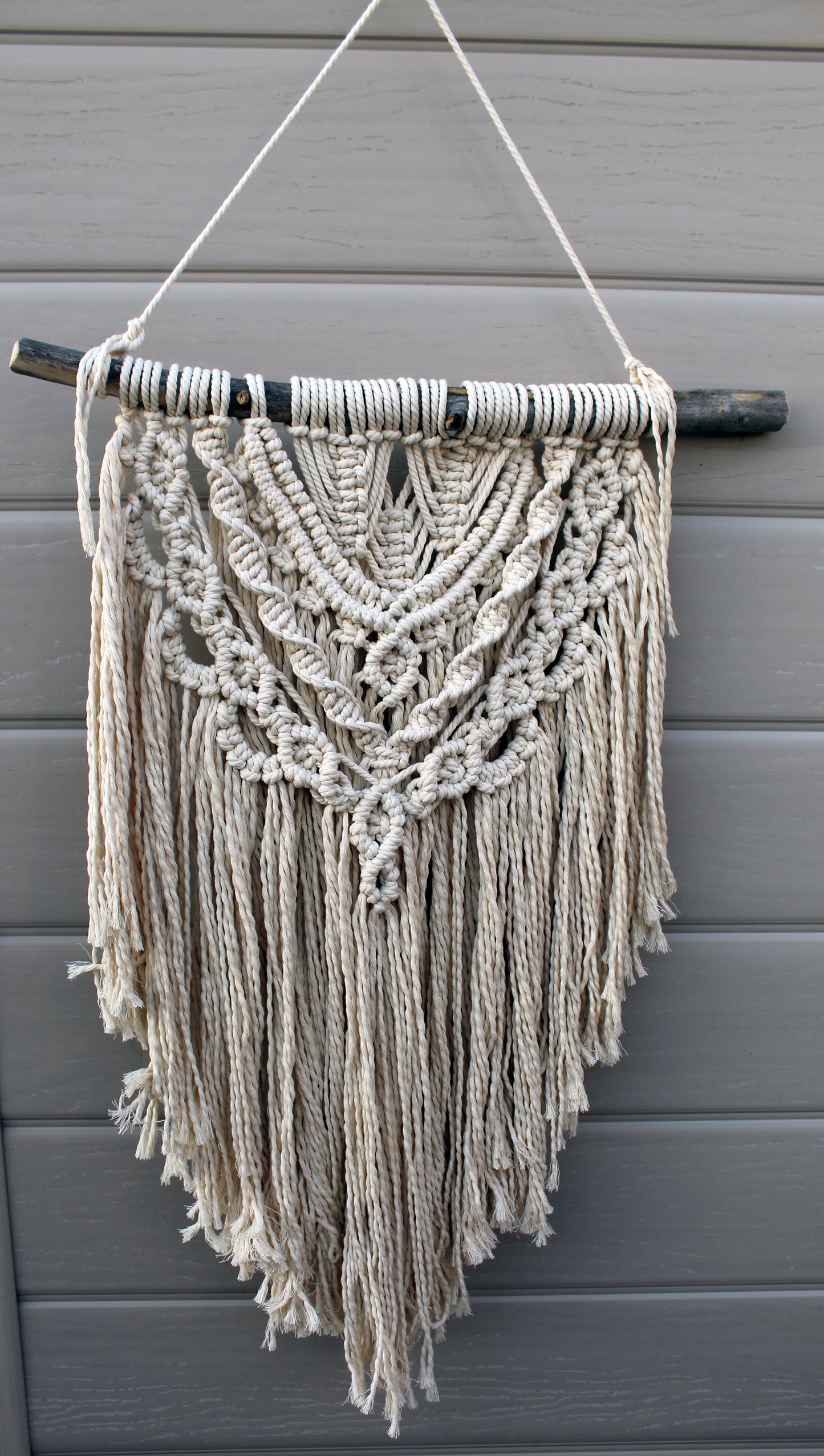 Forget Me Knots Bohemian Spirit Macrame Wall Hanging-Medium image 8