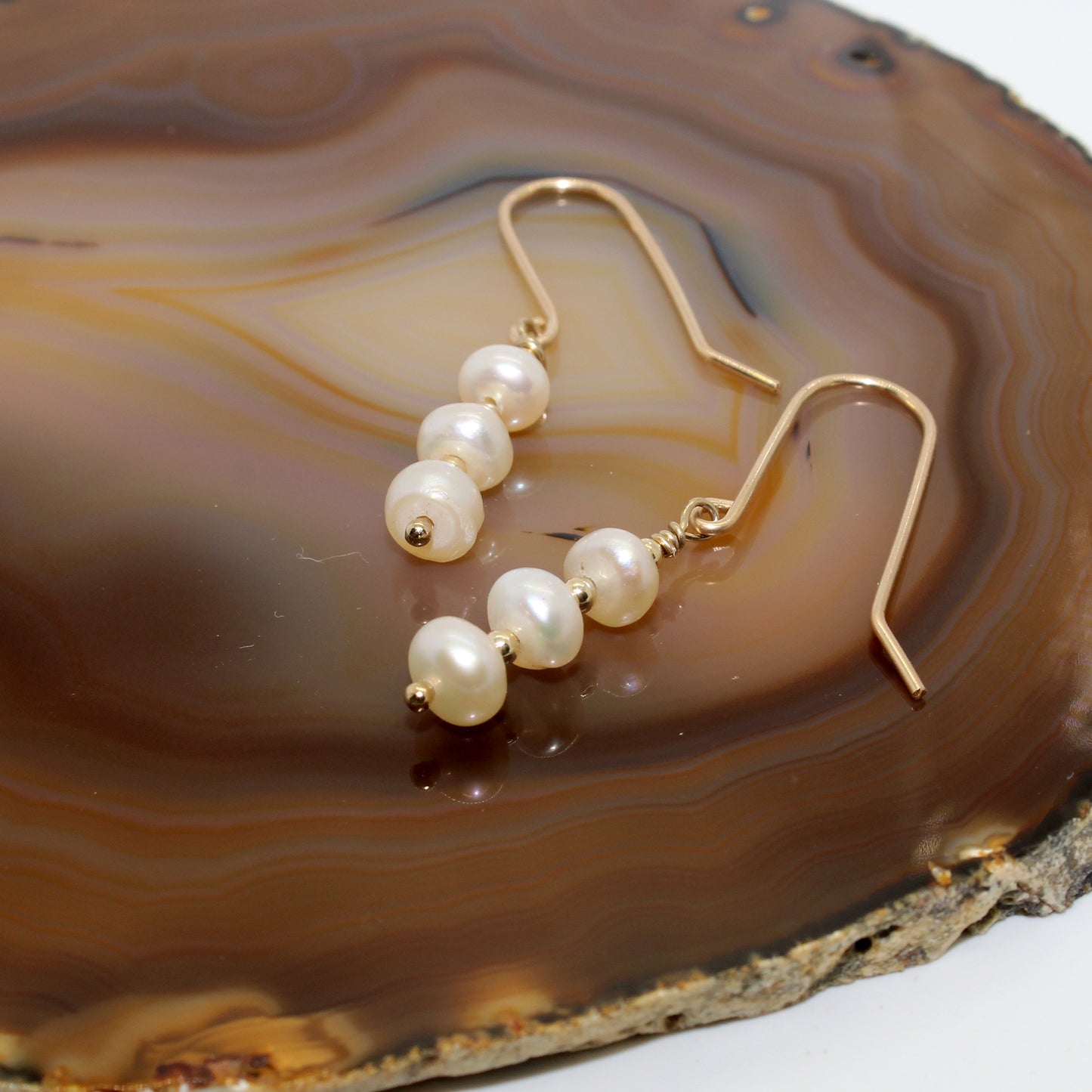 Tres Pearl Earrings image 5