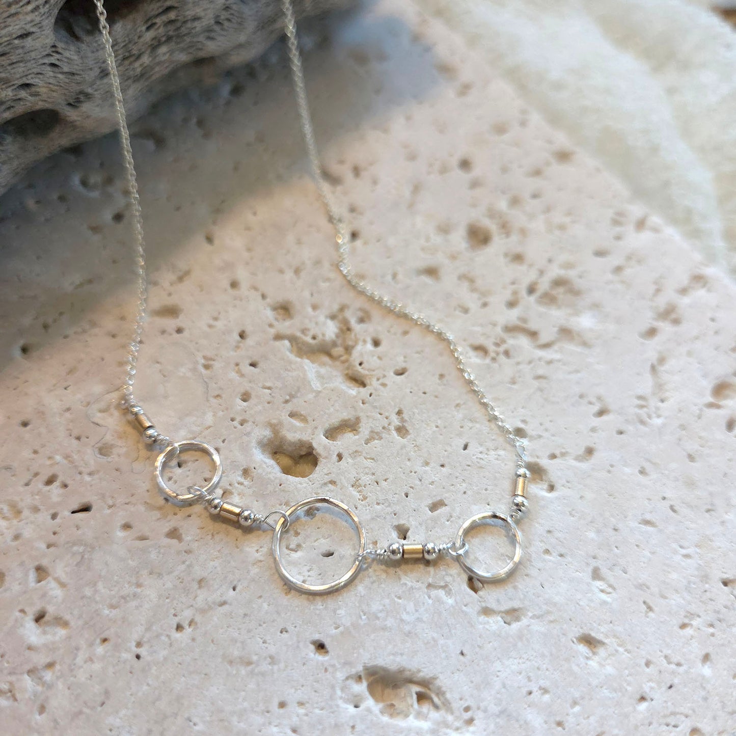 Remi 3-Ring Karma Necklace