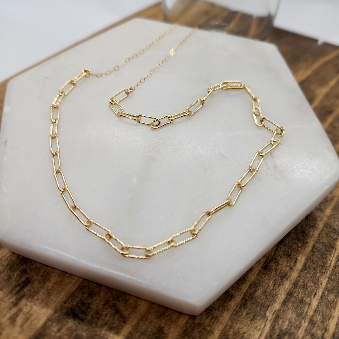 Paper Clip Necklace or Choker image 4