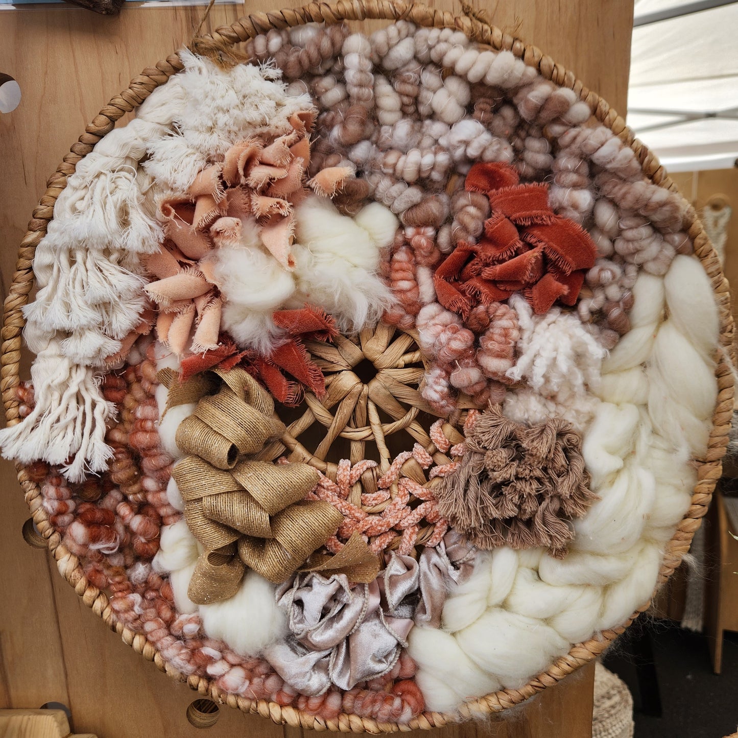 Sunset in Spring Walling Hanging-Weaving image 0