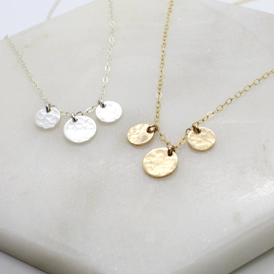 Tres Coin  Necklace image 0