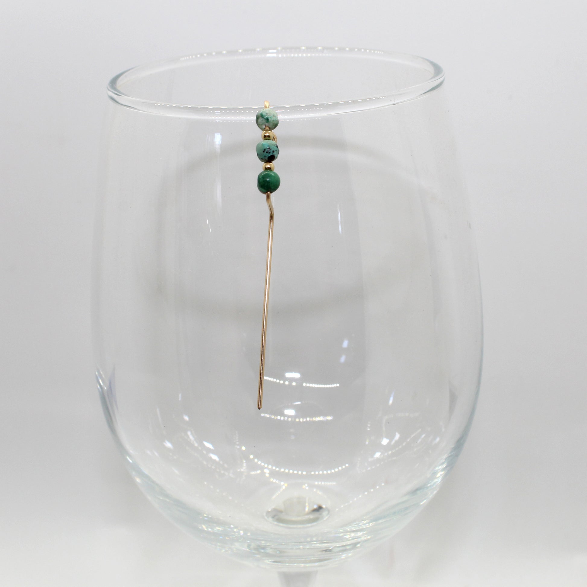 African Turquoise Cartilage Ear Pin image 0