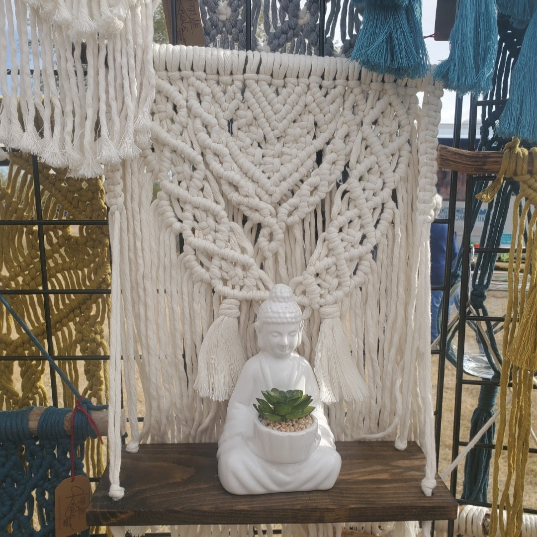 Shrine Shelf-Macrame image 0