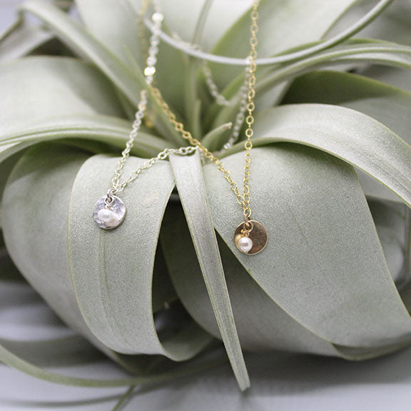 Pearl Coin Necklace image 0