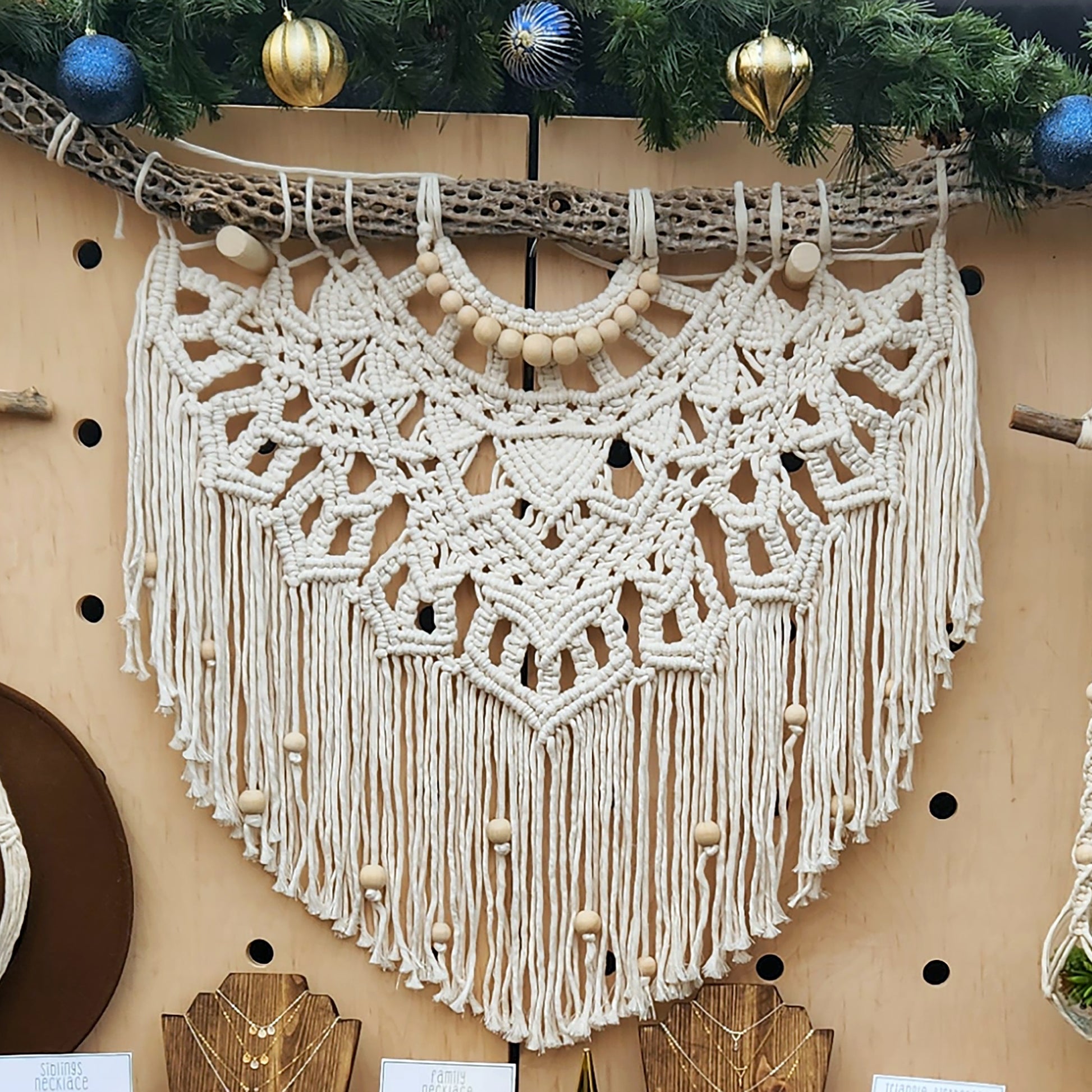 Mandala 2 Wall Hanging-Macrame image 0