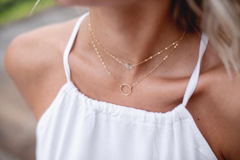 Herkimer Diamond Necklace image 1