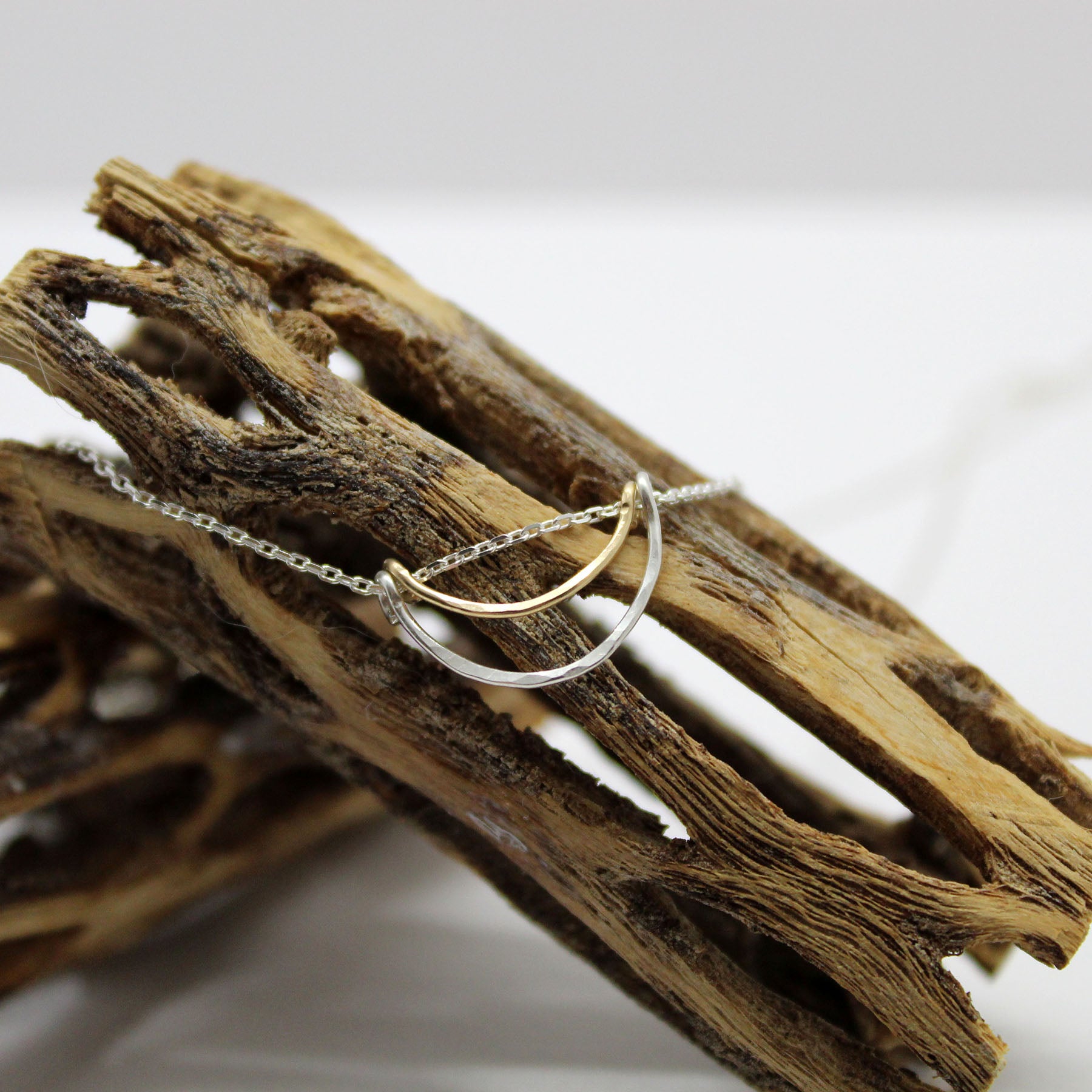 Double Arch Necklace image 2