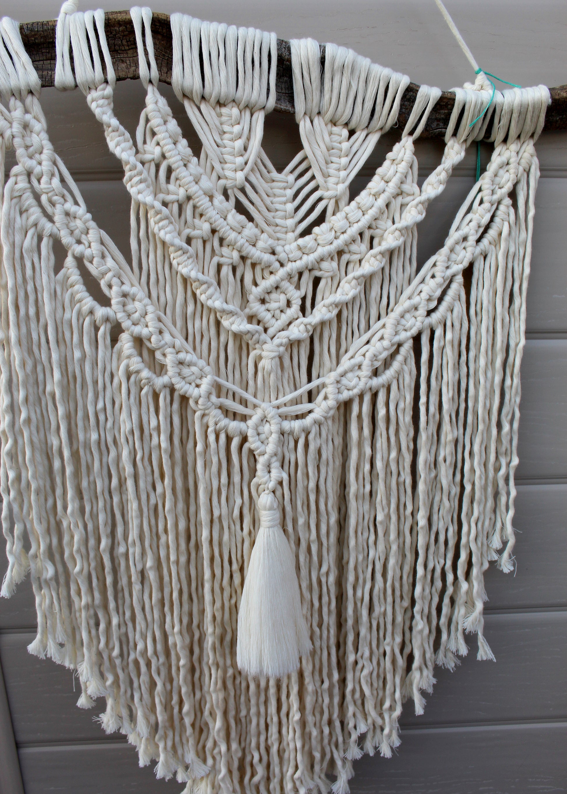 Forget Me Knots Bohemian Spirit Macrame Wall Hanging-Large image 1