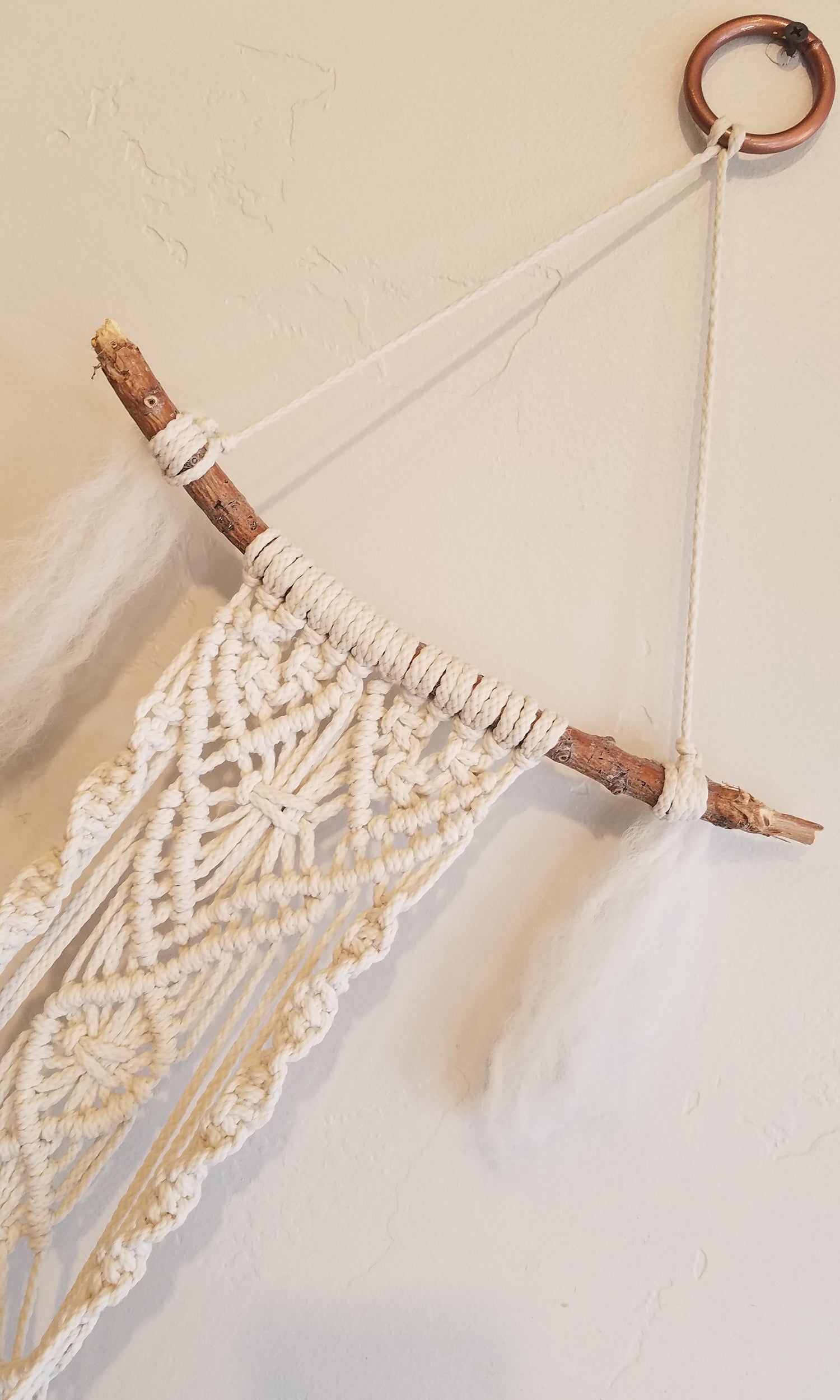 Forget Me Knots Macrame Wall Plant Hanger image 3