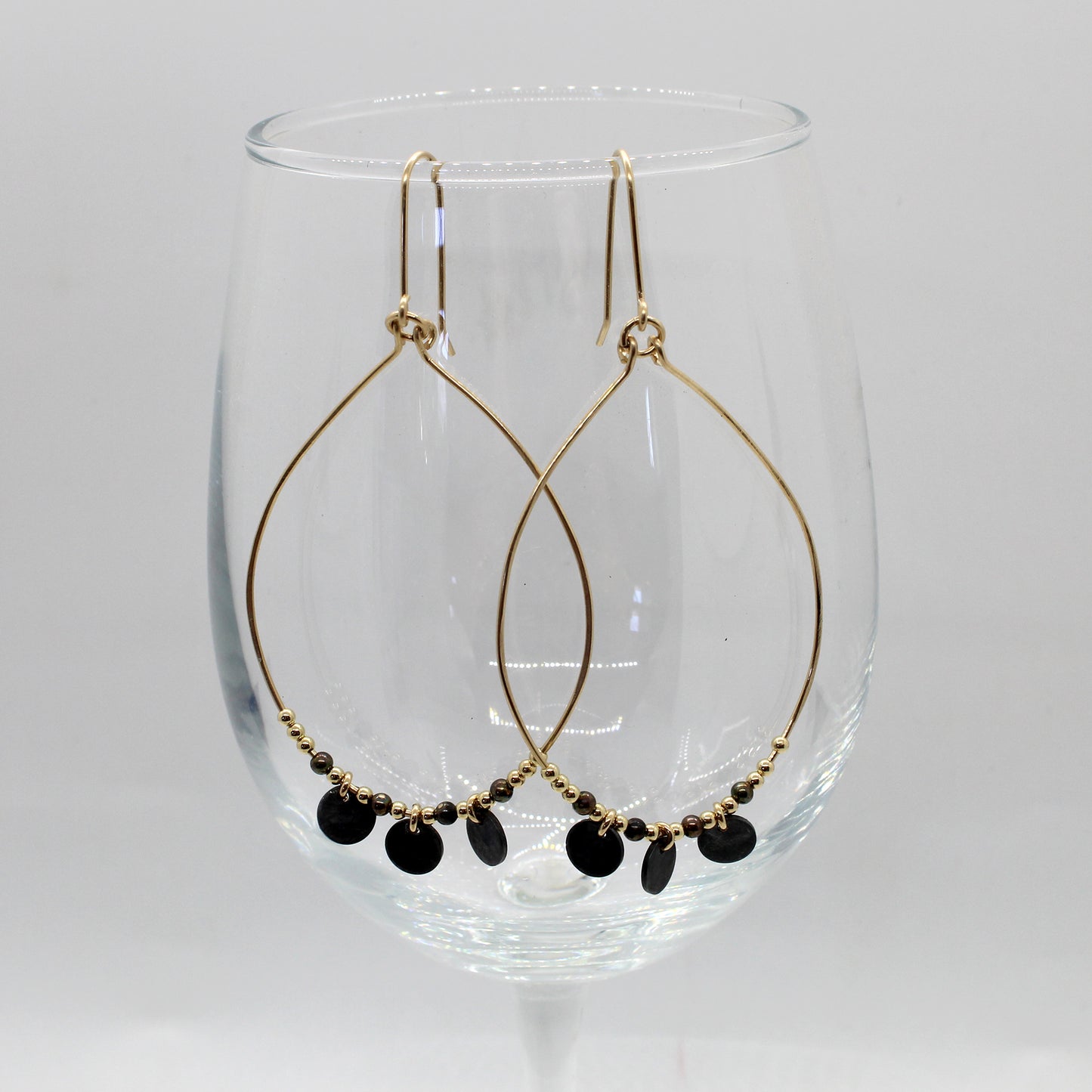 Lyla Loopy Disk Earrings image 4