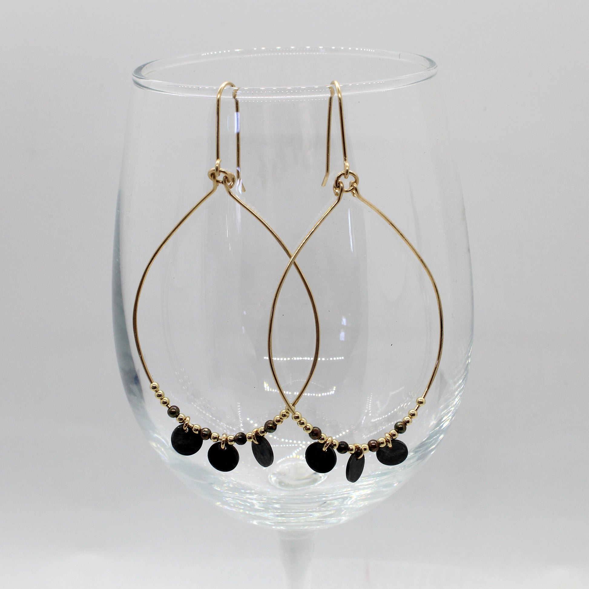Lyla Loopy Disk Earrings image 4