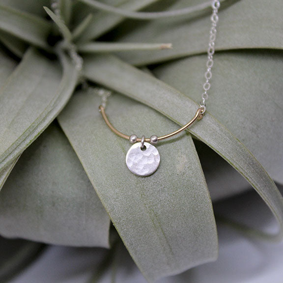 Arched Dot Necklace image 0