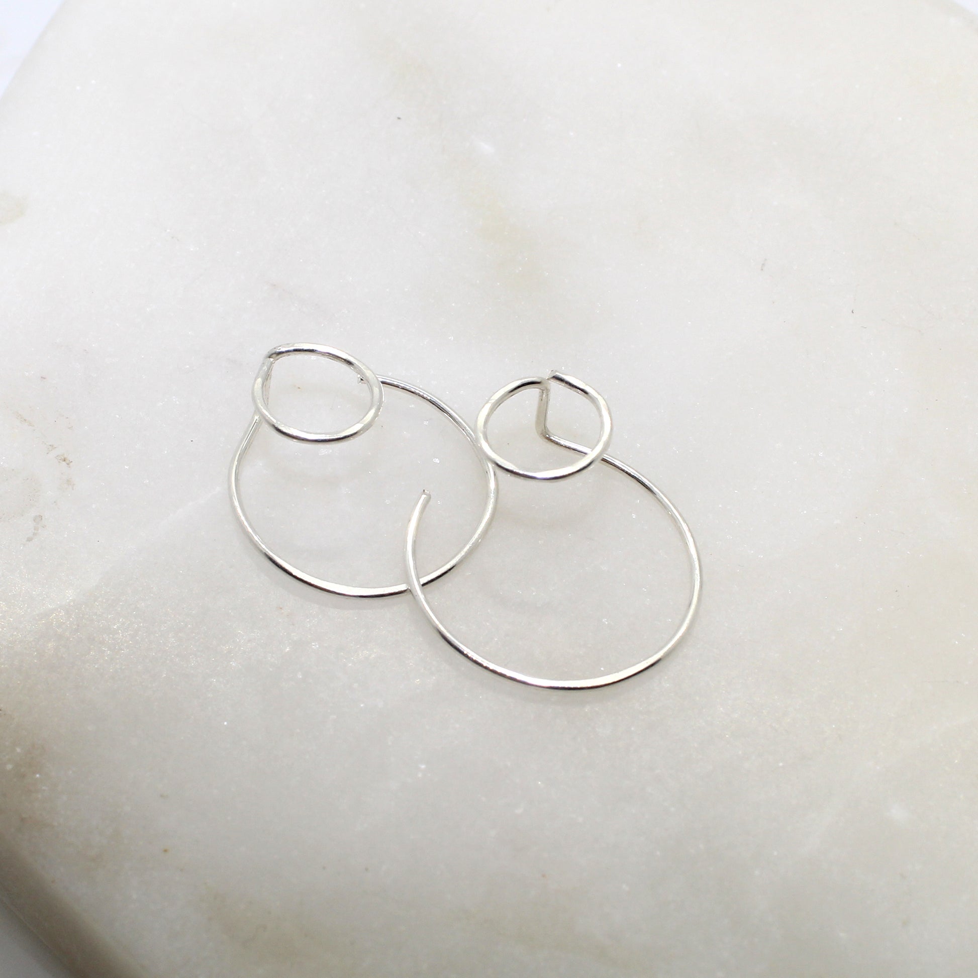 Circle Ear Jacket Earrings image 6