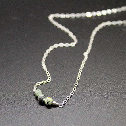 Triple African Turquoise Necklace image 2