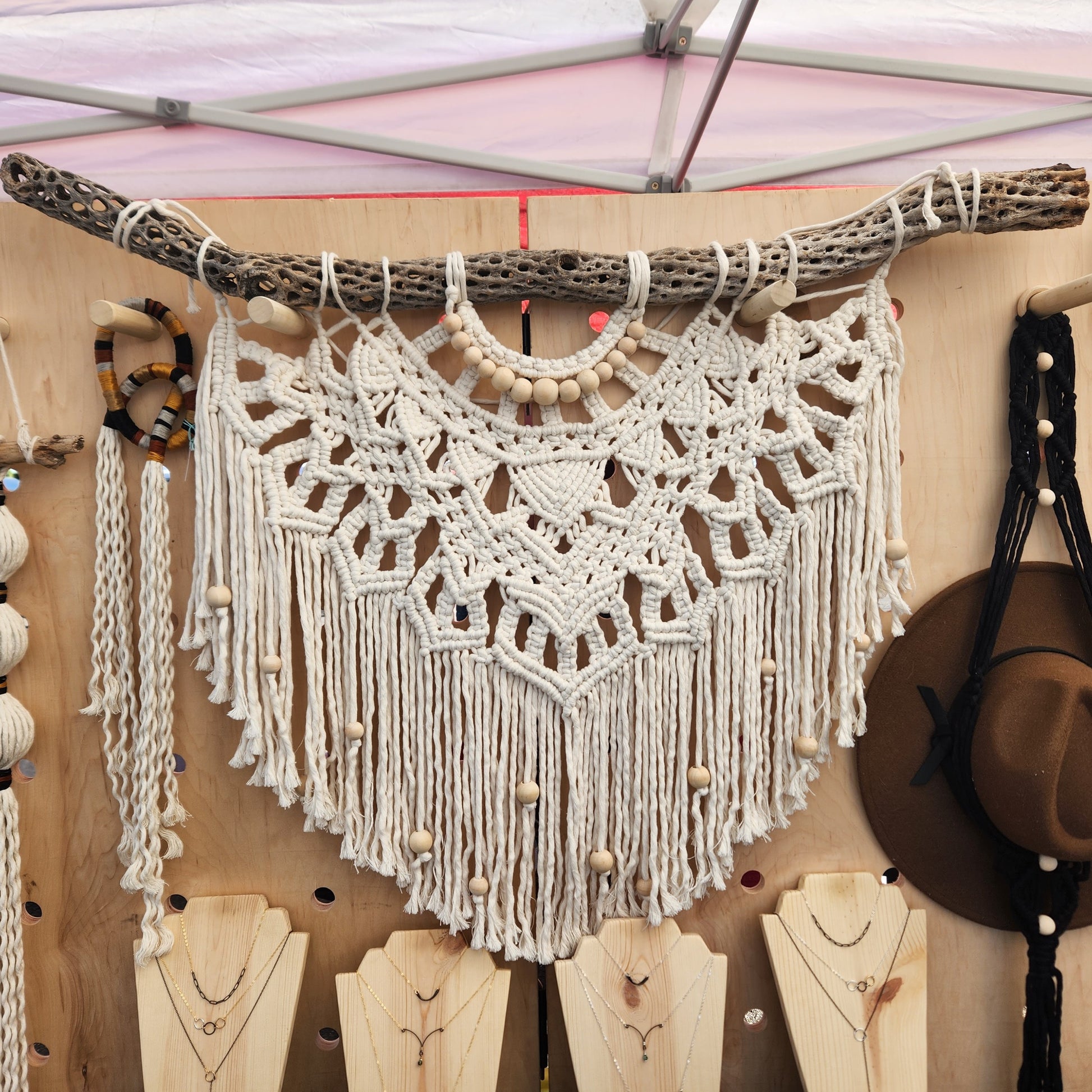 Mandala 1 Wall Hanging-Macrame image 0