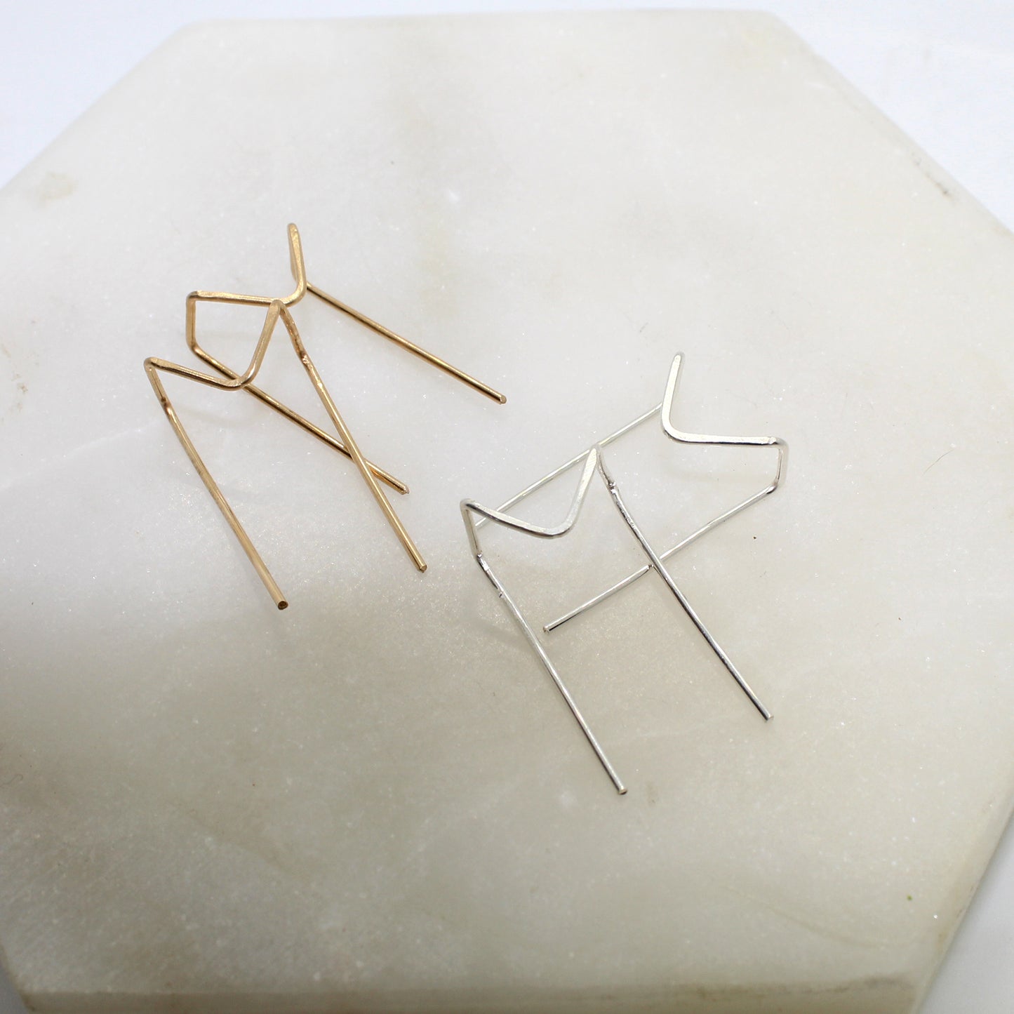 Double Piercing "V" Threaders image 1