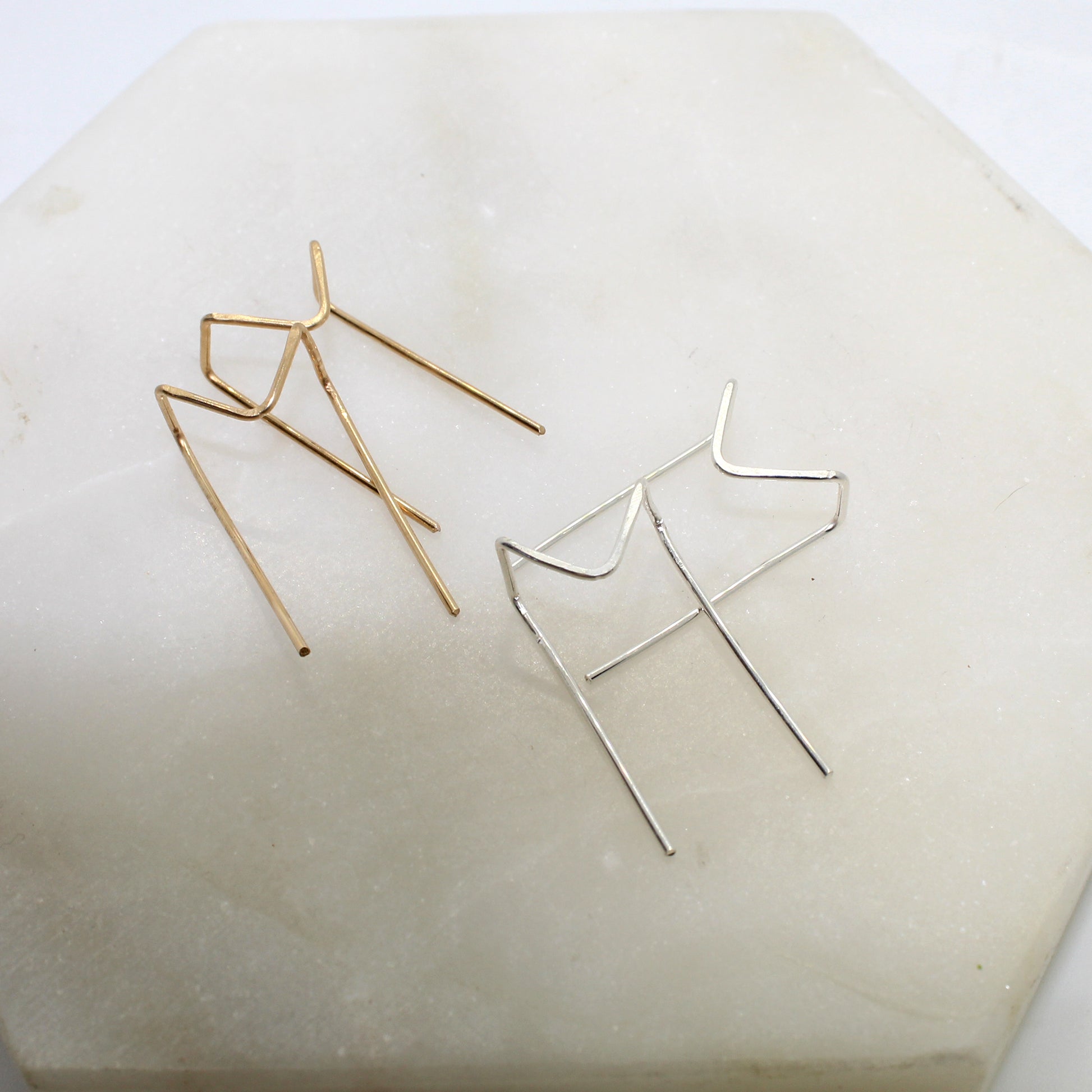 Double Piercing "V" Threaders image 1