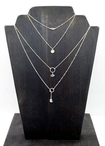 Herkimer Diamond Lariat Necklace image 9
