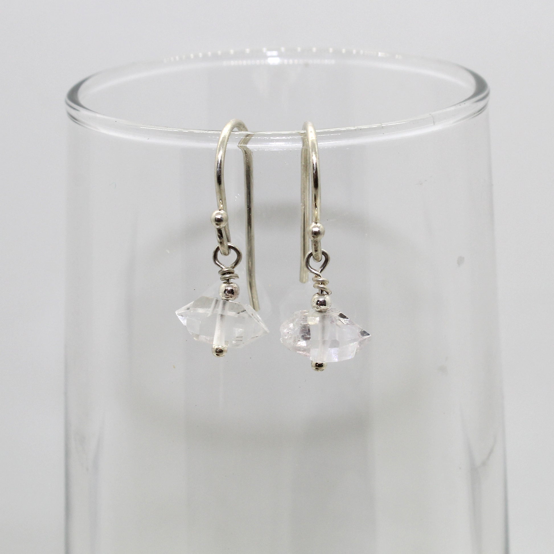 Daphne Dainty Herkimer Diamond Earrings image 1