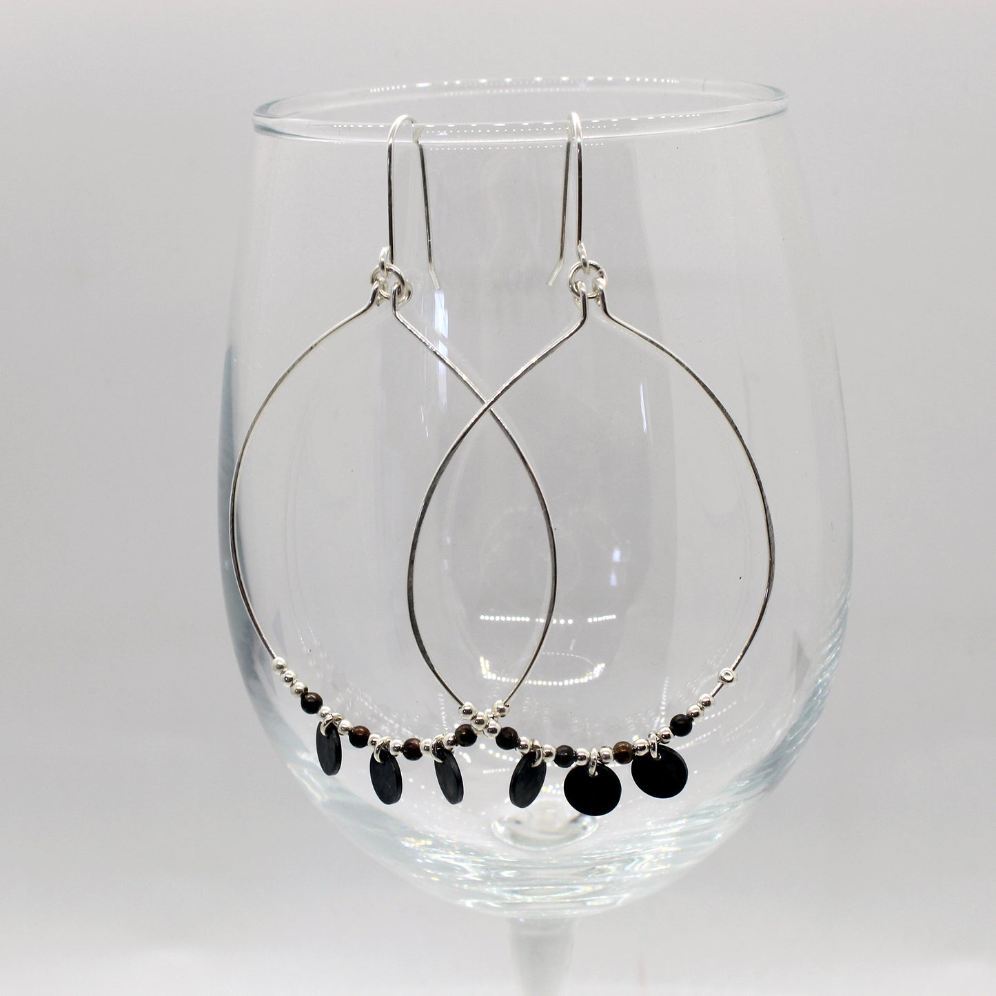 Lyla Loopy Disk Earrings image 2