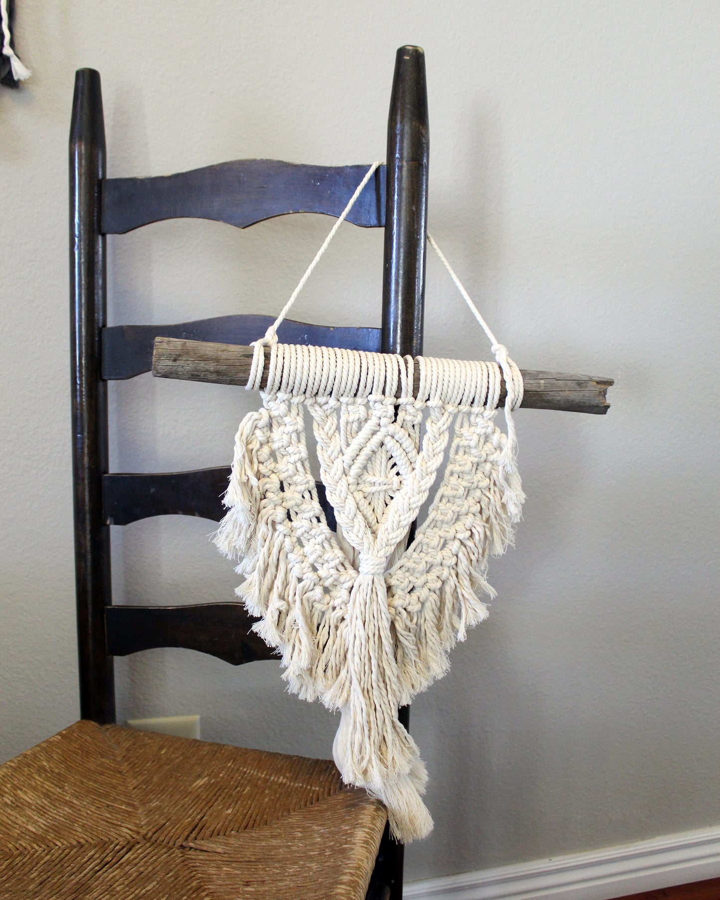 Forget Me Knots Macrame Tassel Wall Hanging image 3
