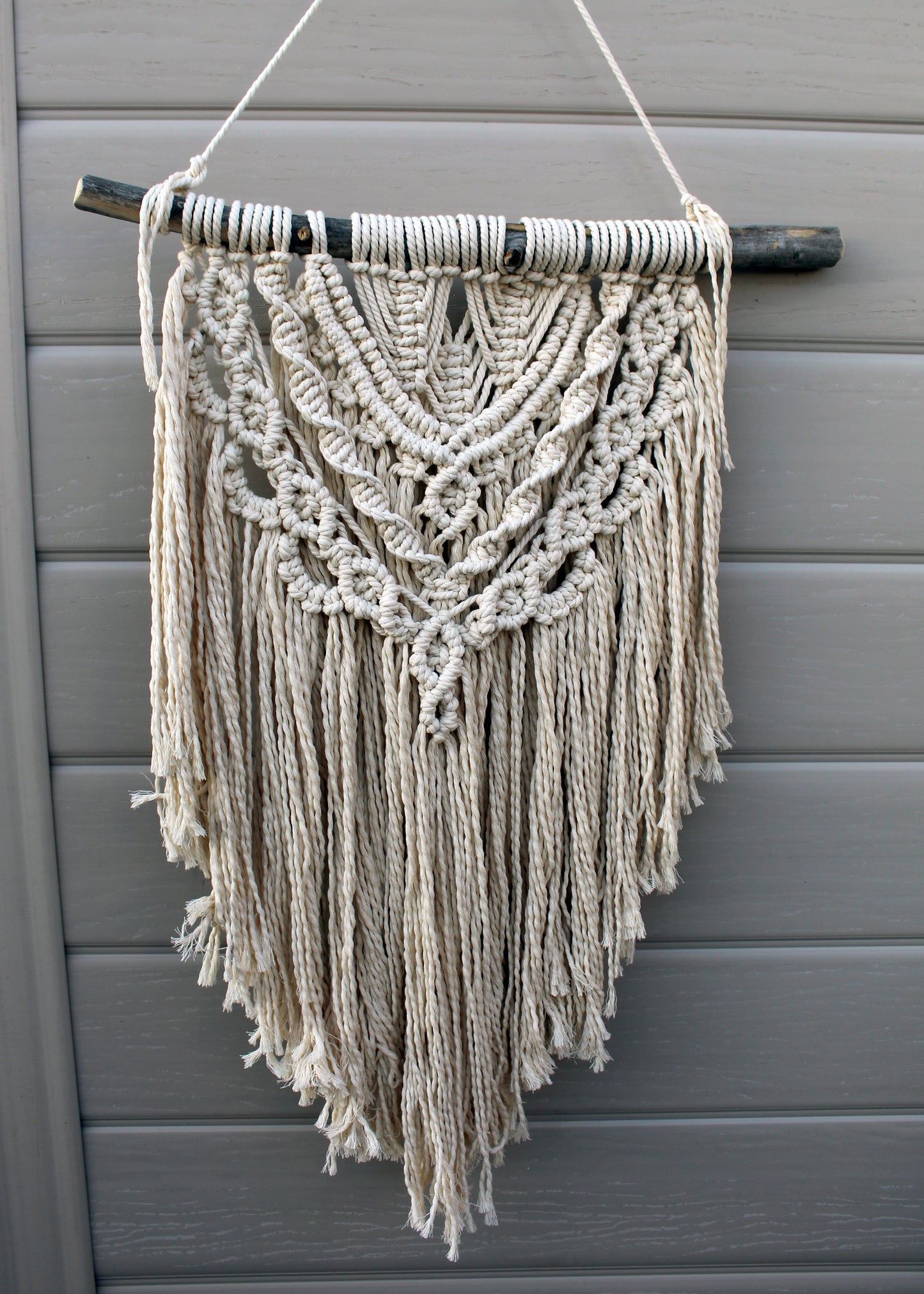 Forget Me Knots Bohemian Spirit Macrame Wall Hanging-Medium image 6