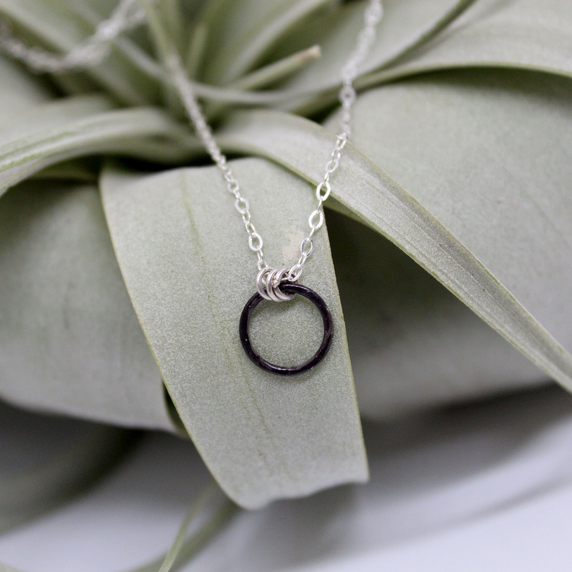 Stone Circle Necklace image 3