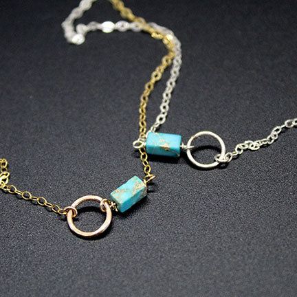 Circle of Turquoise Necklace image 4
