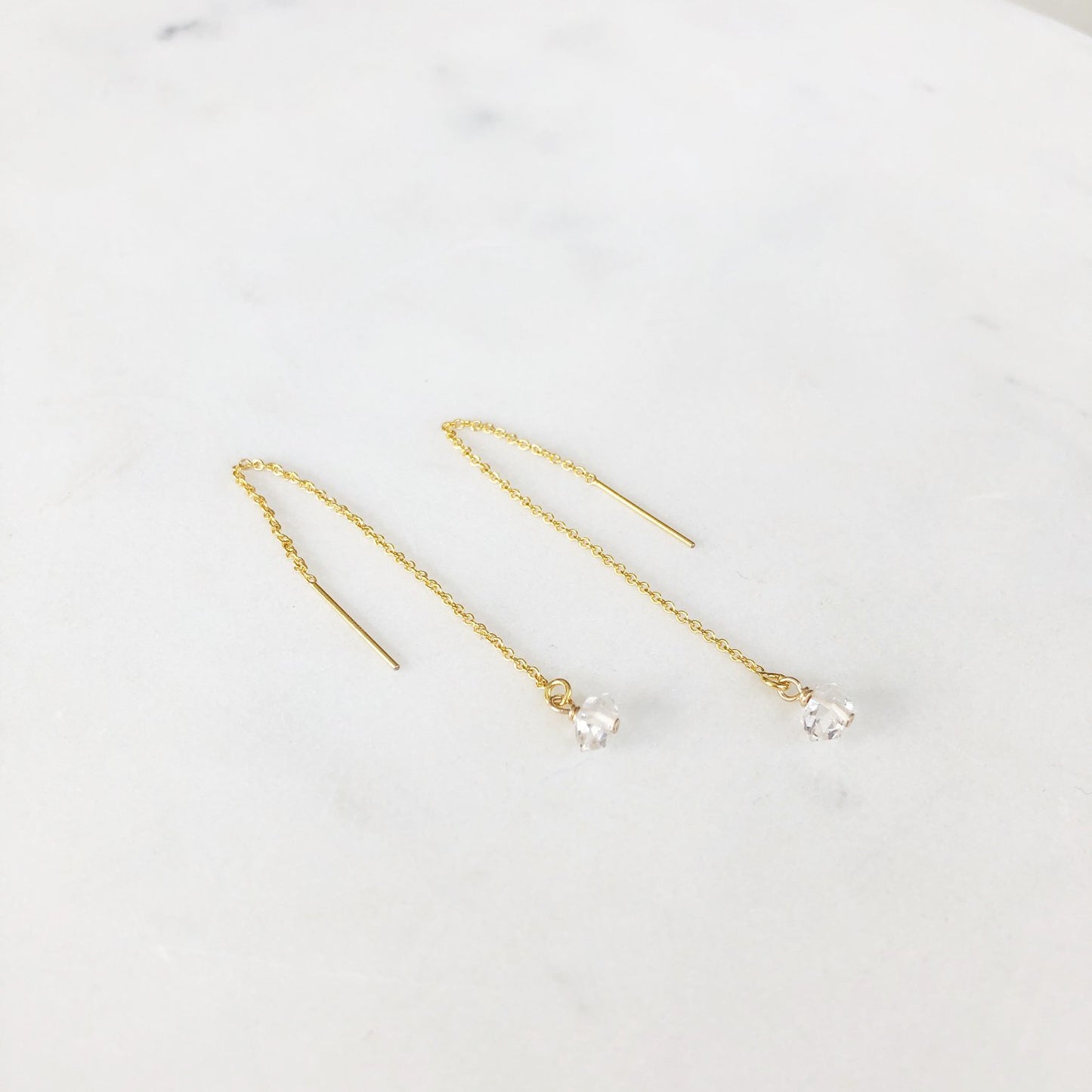 Herkimer Diamond Threaders image 1