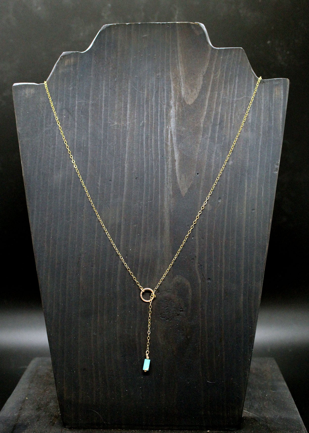 Turquoise Lariet Necklacet image 6