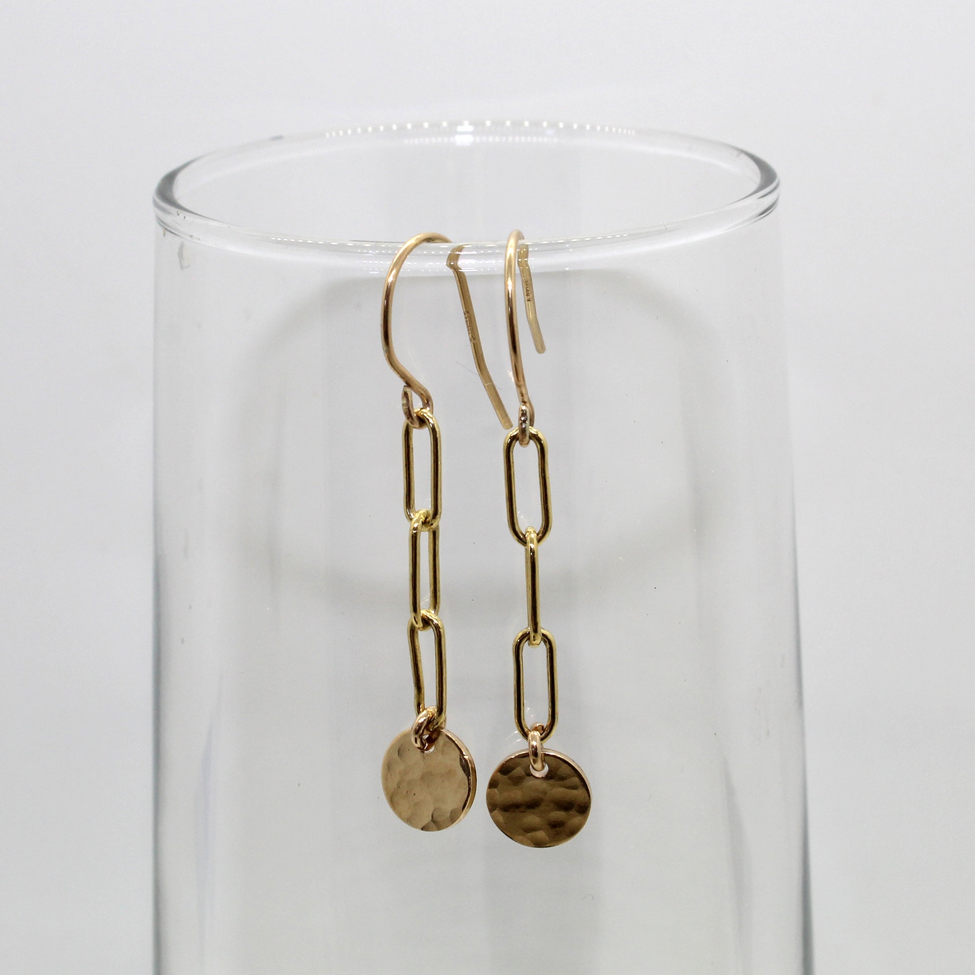 Coin Link Earrings image 4