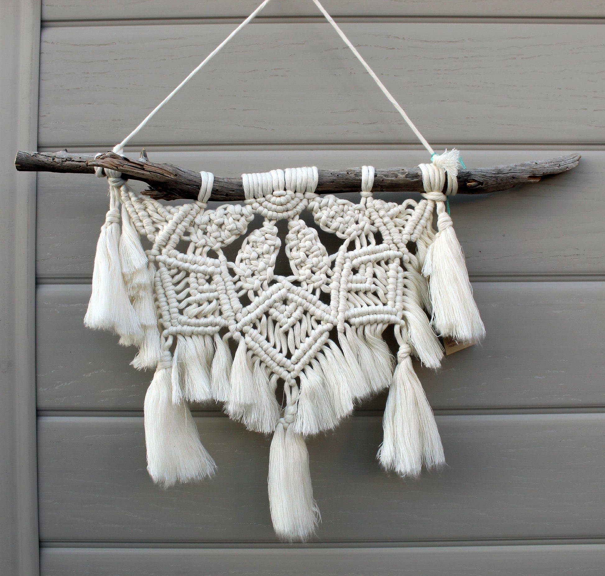Forget Me Knots Bohemian Mandala Macrame Wall Hanging image 0