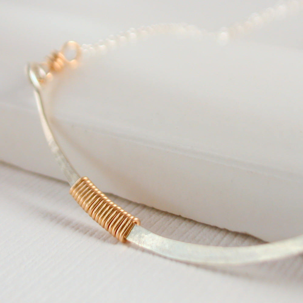 Brien Embellished Bar Necklace image 3