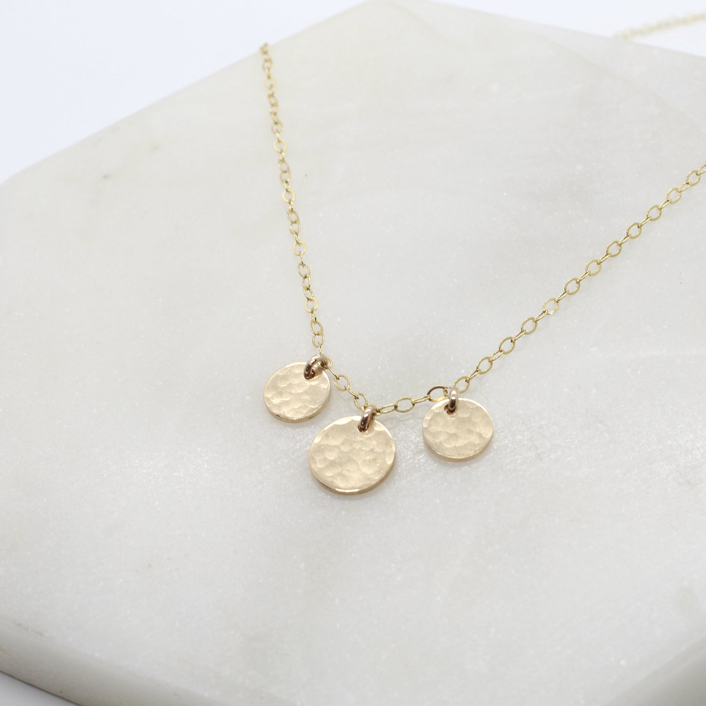 Tres Coin  Necklace image 1