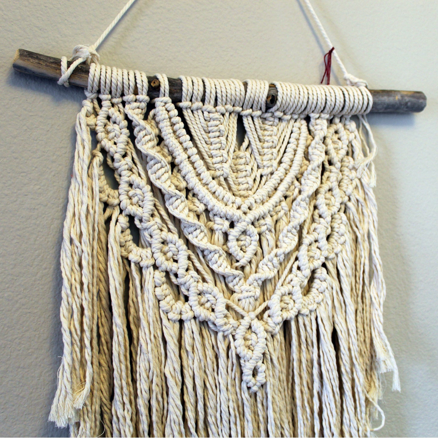 Forget Me Knots Bohemian Spirit Macrame Wall Hanging-Medium image 5
