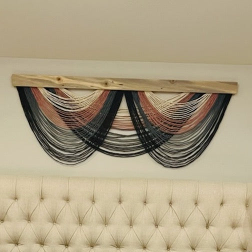 CUSTOM ORDER-Time to Fly Wall Hanging-Fiber Art image 0