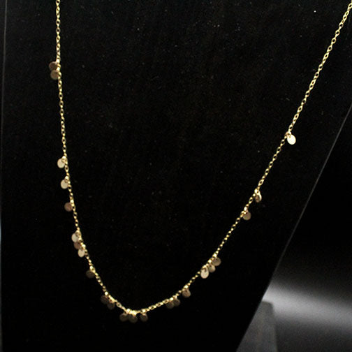 Itty Bitty Asymetrical Suncatcher  Necklace image 1