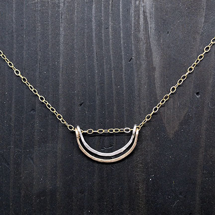 Double Arch Necklace image 8