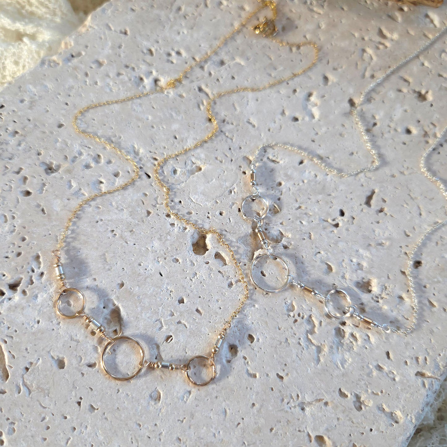Remi 3-Ring Karma Necklace