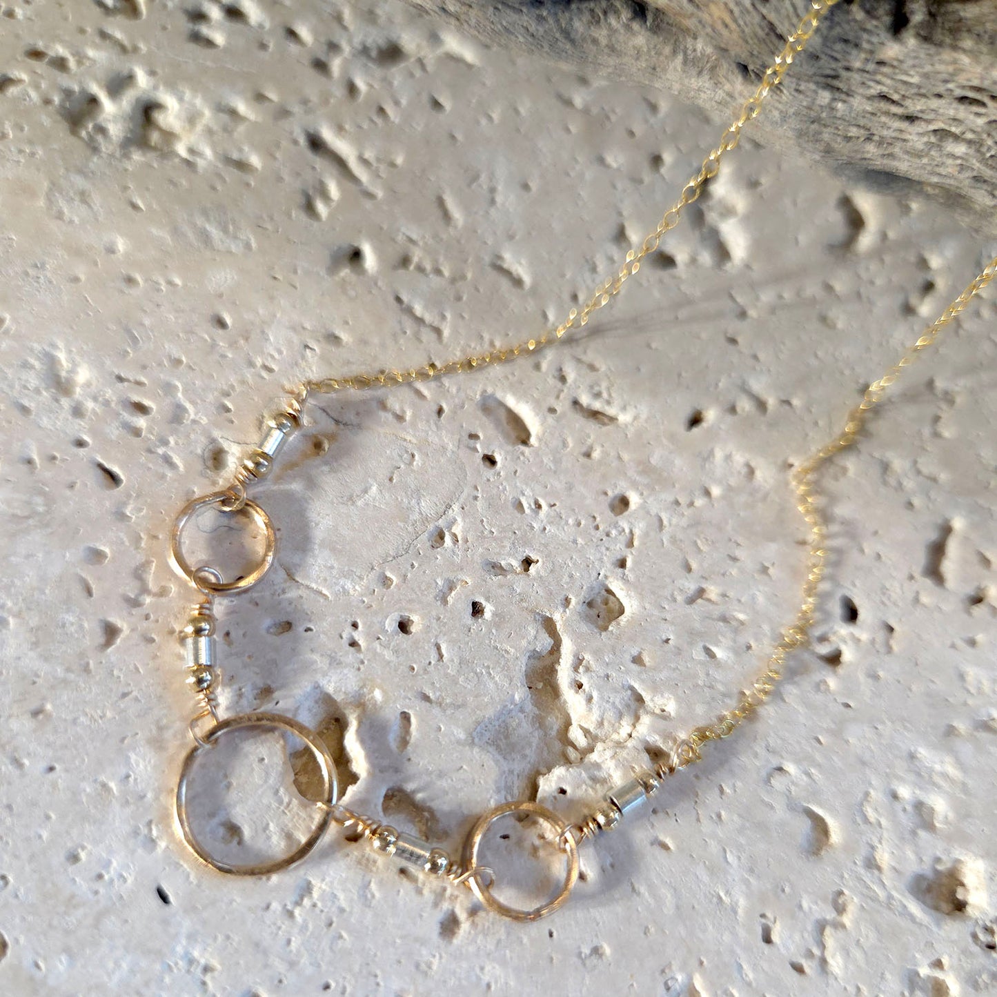 Remi 3-Ring Karma Necklace