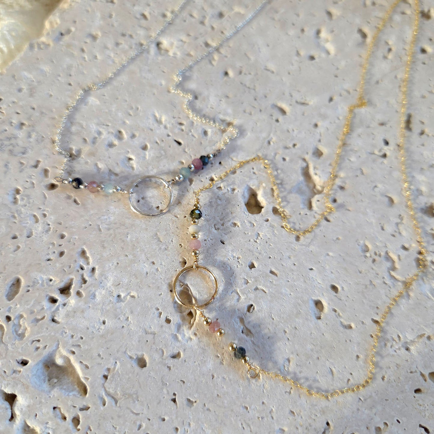 Nicki Tourmaline Ring Necklace
