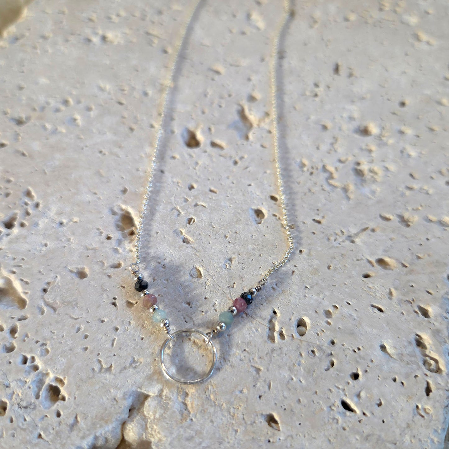 Nicki Tourmaline Ring Necklace