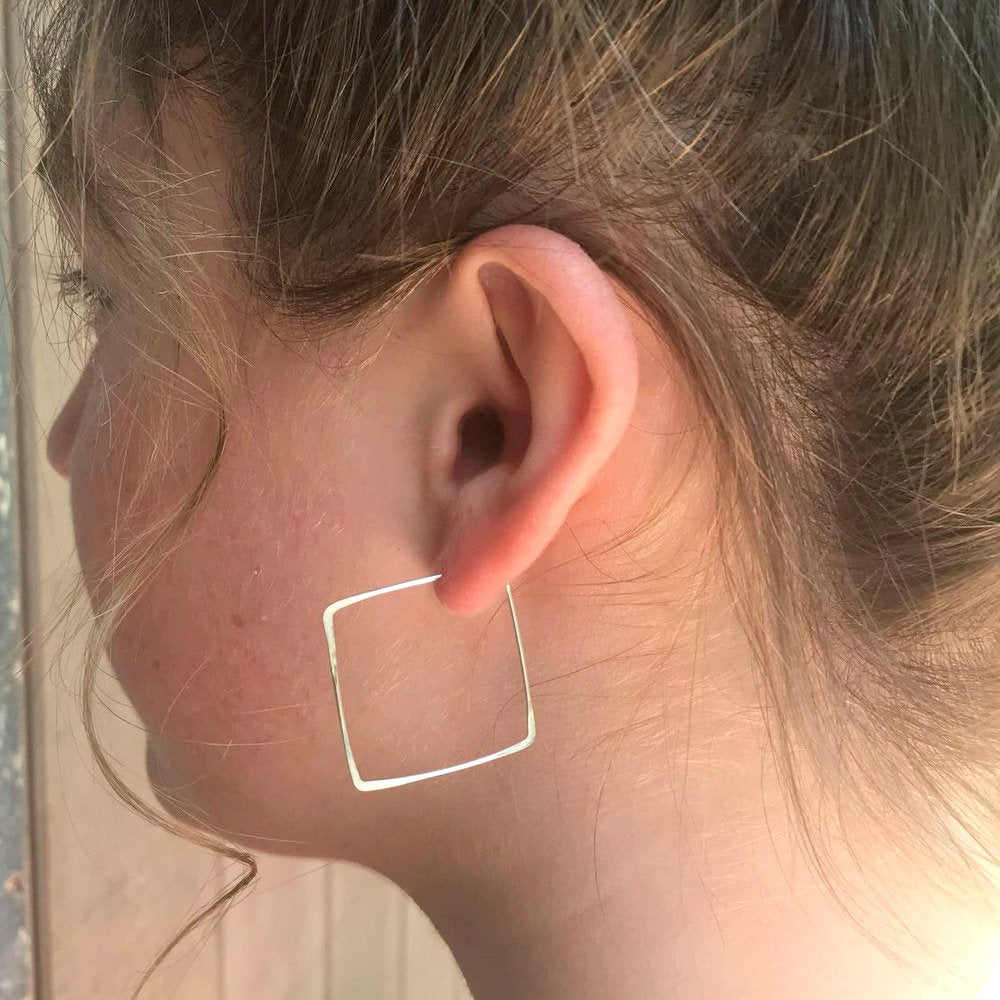 Paulina Square Hoops image 1