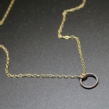 Stone Circle Necklace image 2