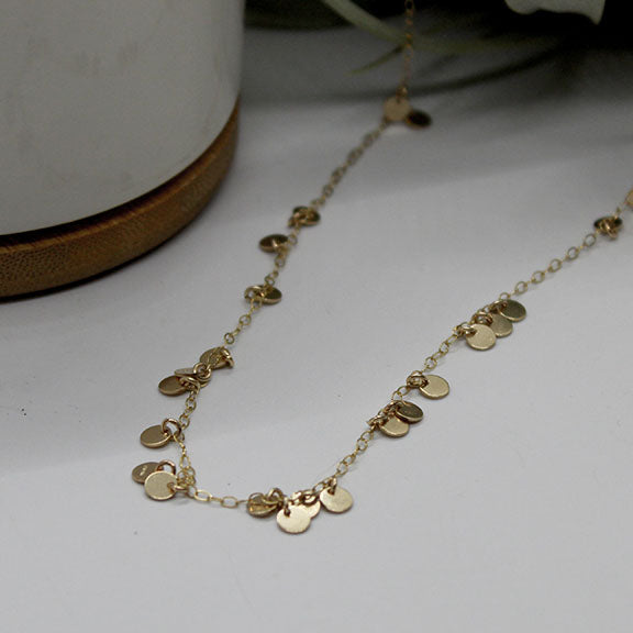 Itty Bitty Asymetrical Suncatcher  Necklace image 2