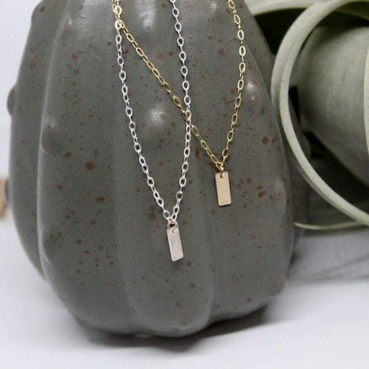 Itty Bitty Tag Necklace image 0