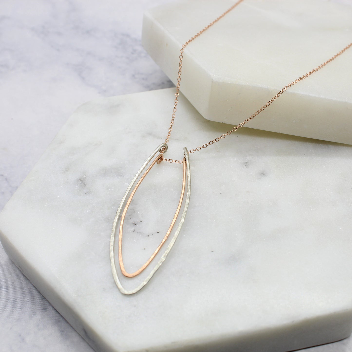 Double Petal Necklace image 0